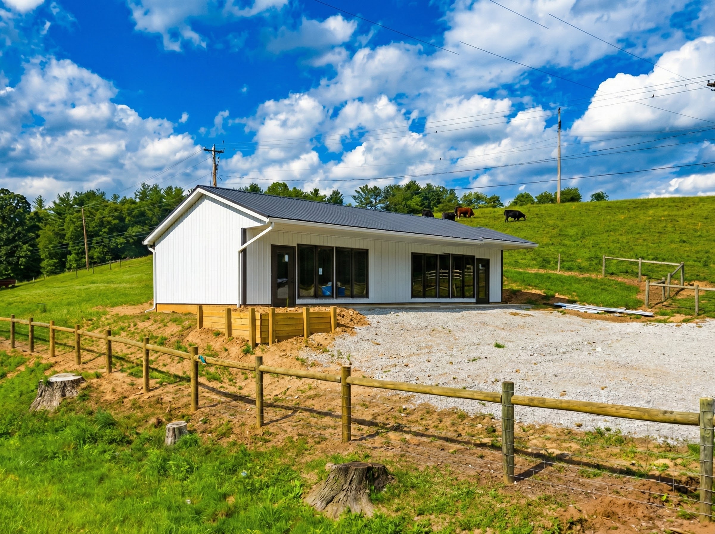 Scenic rural land property